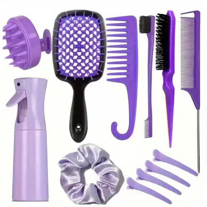 12/24pcs Set Hair Styling Comb Set