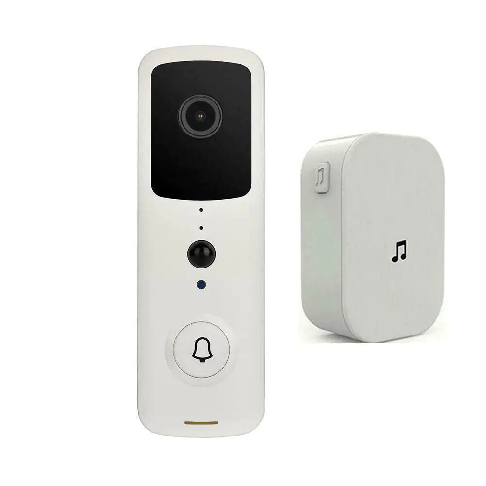 1080P HD Security Camera Wireless Door Bell Camera With Chime ( Wi-Fi)