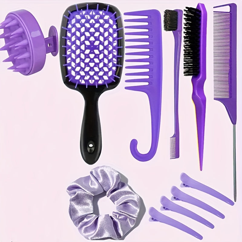 12/24pcs Set Hair Styling Comb Set