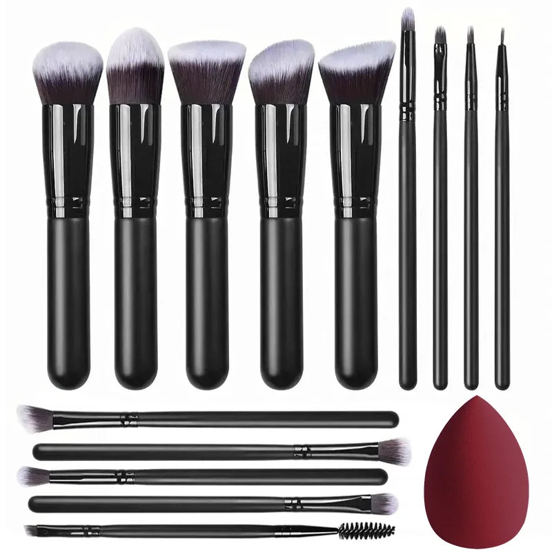 3/14/16Pcs Makeup Brushes Set