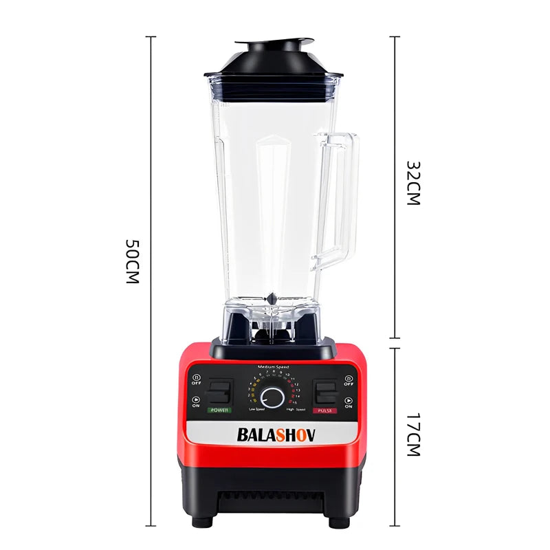 2000W Heavy Duty Commercial Blender (BPA Free)