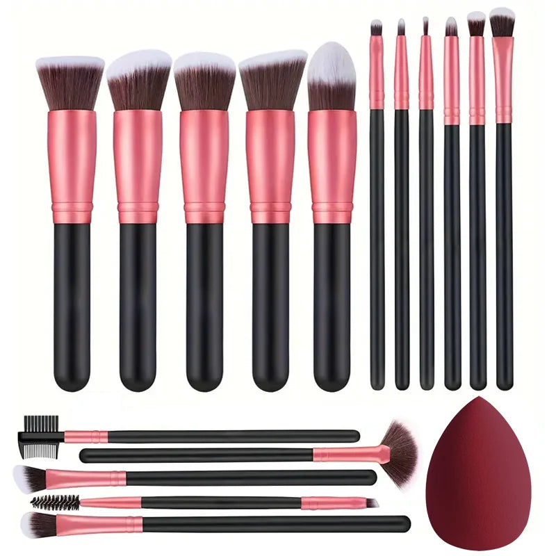 3/14/16Pcs Makeup Brushes Set