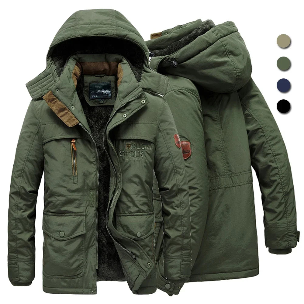 Men's Winter Jacket Fleece Linning Coat