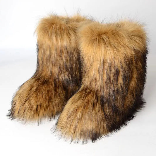 Fluffy Boots