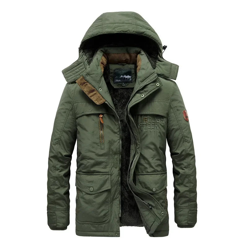 Men's Winter Jacket Fleece Linning Coat