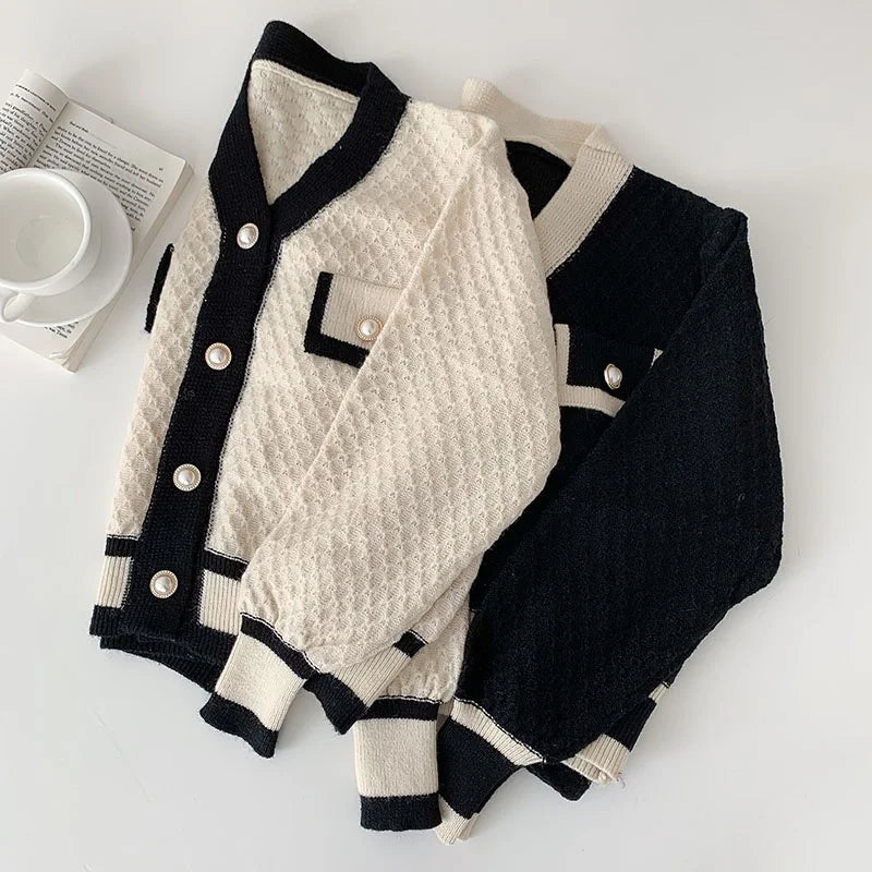 Long-Sleeved Knit Sweater