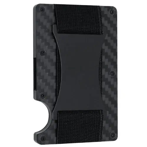 Carbon Fiber Wallet and Rfid Money Clip