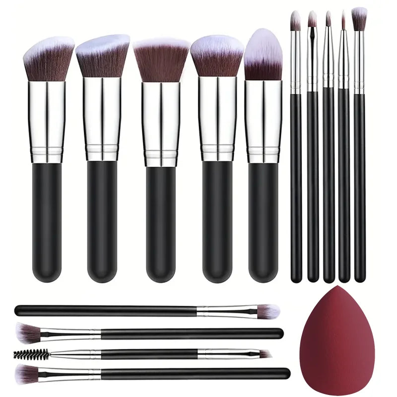 3/14/16Pcs Makeup Brushes Set