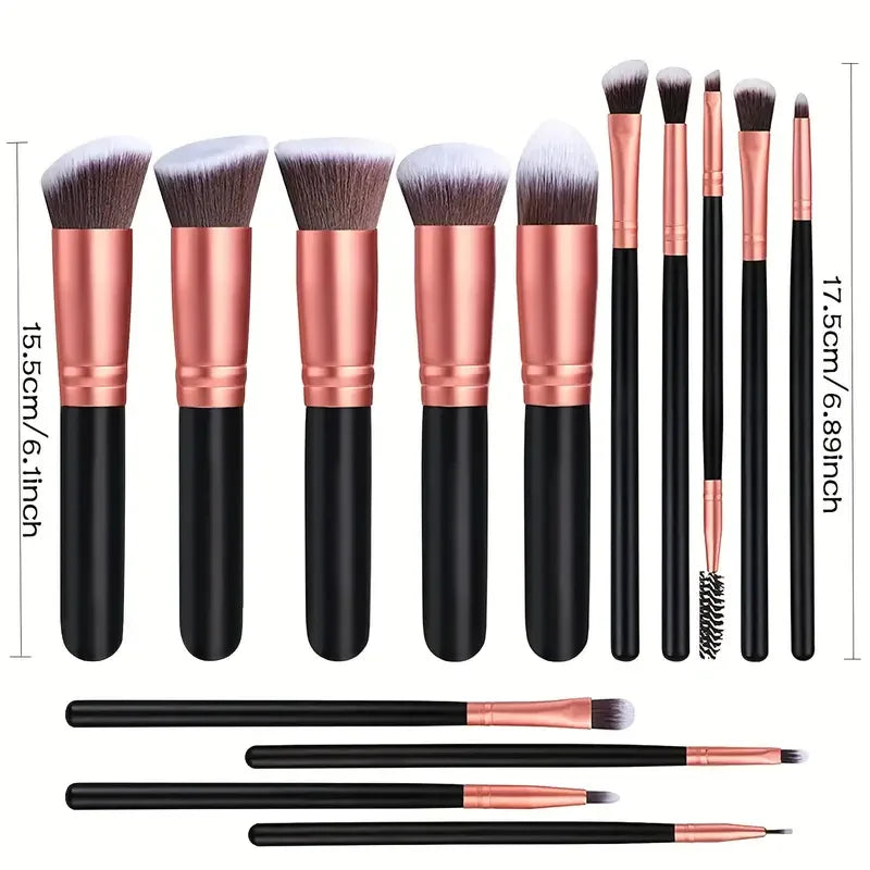 3/14/16Pcs Makeup Brushes Set