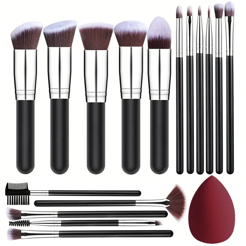 3/14/16Pcs Makeup Brushes Set