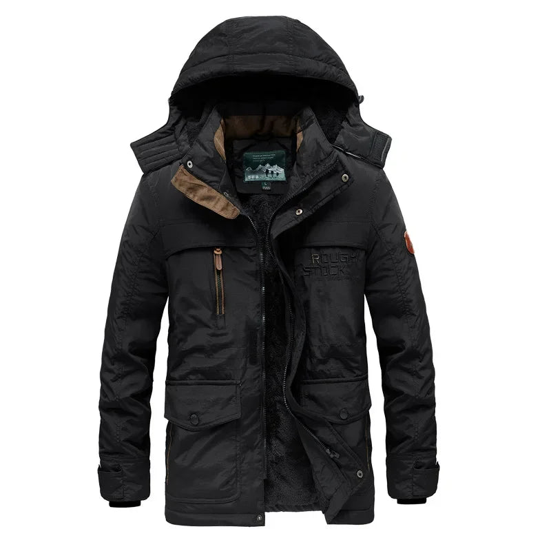 Men's Winter Jacket Fleece Linning Coat