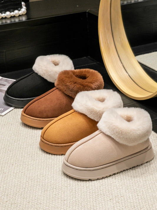 Faux Fur Soft Slippers