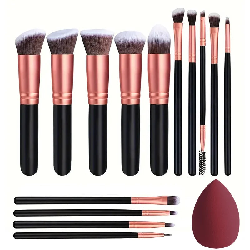 3/14/16Pcs Makeup Brushes Set