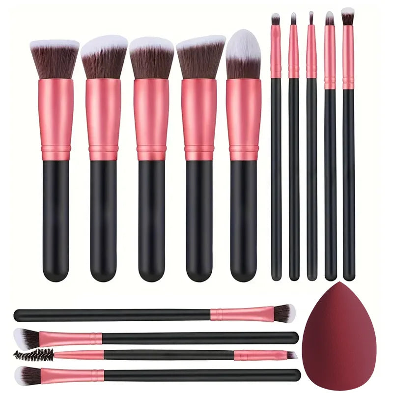 3/14/16Pcs Makeup Brushes Set