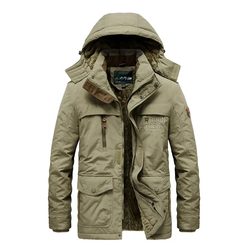 Men's Winter Jacket Fleece Linning Coat