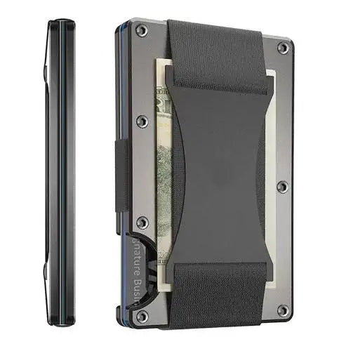 Carbon Fiber Wallet and Rfid Money Clip